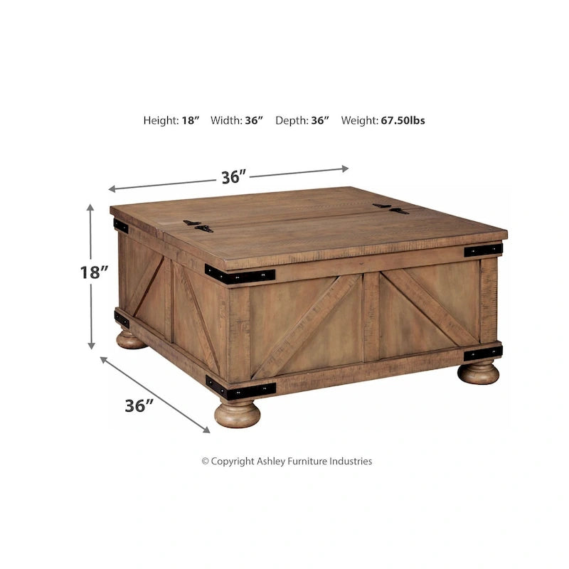 Table basse Aldwin Grey