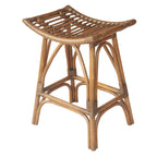 Tabouret de bar en rotin Imari