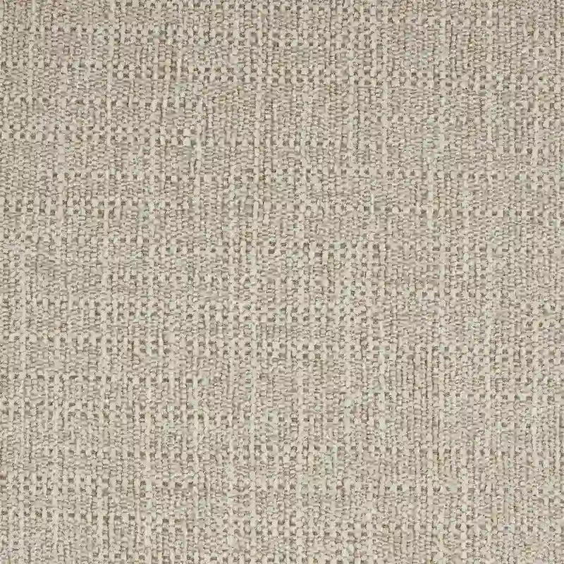 Canapé Chesterfield en lin Morden Fort avec capitonnage à boutons, clous décoratifs et pieds en bois massif pour salon