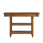 Îlot de cuisine Elena bicolore style antique par iNSPIRE Q Classic