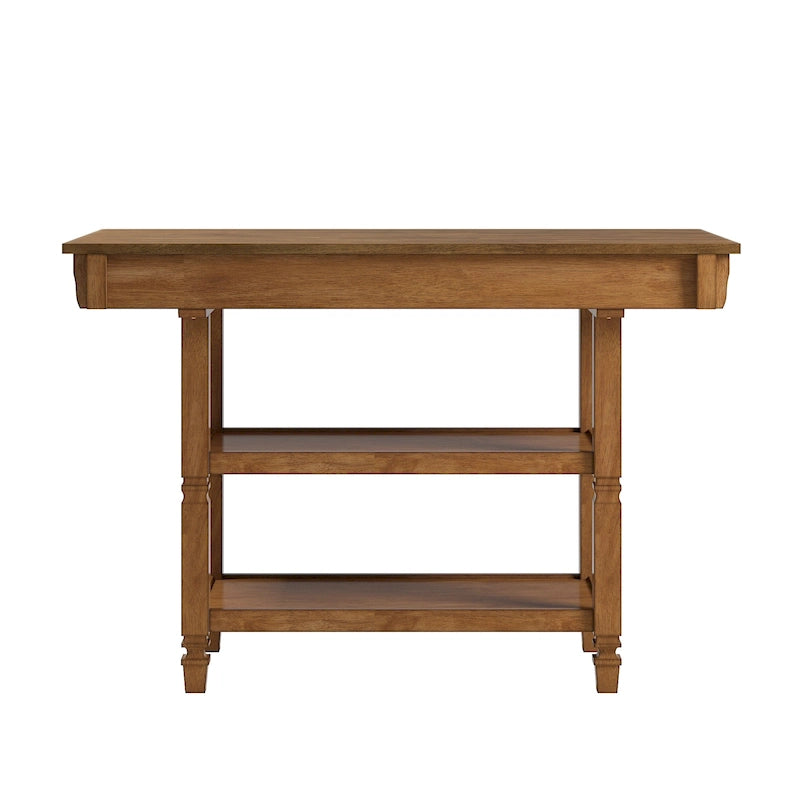 Îlot de cuisine Elena bicolore style antique par iNSPIRE Q Classic