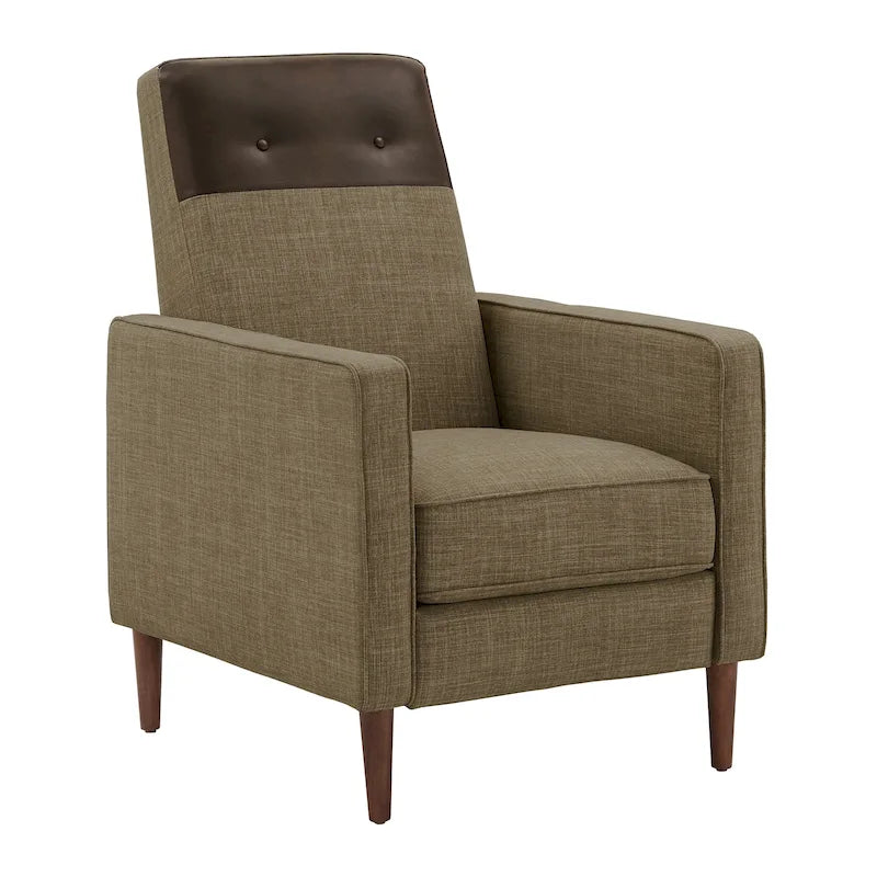 Fauteuil inclinable bicolore Leo par iNSPIRE Q Classic