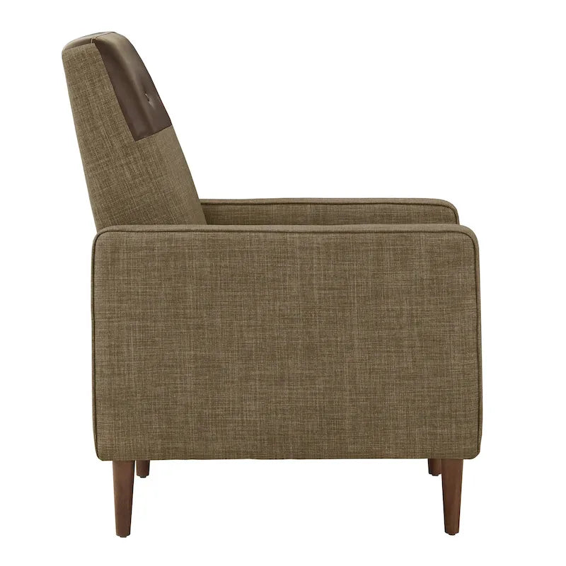 Fauteuil inclinable bicolore Leo par iNSPIRE Q Classic