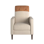 Fauteuil inclinable bicolore Leo par iNSPIRE Q Classic