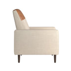 Fauteuil inclinable bicolore Leo par iNSPIRE Q Classic
