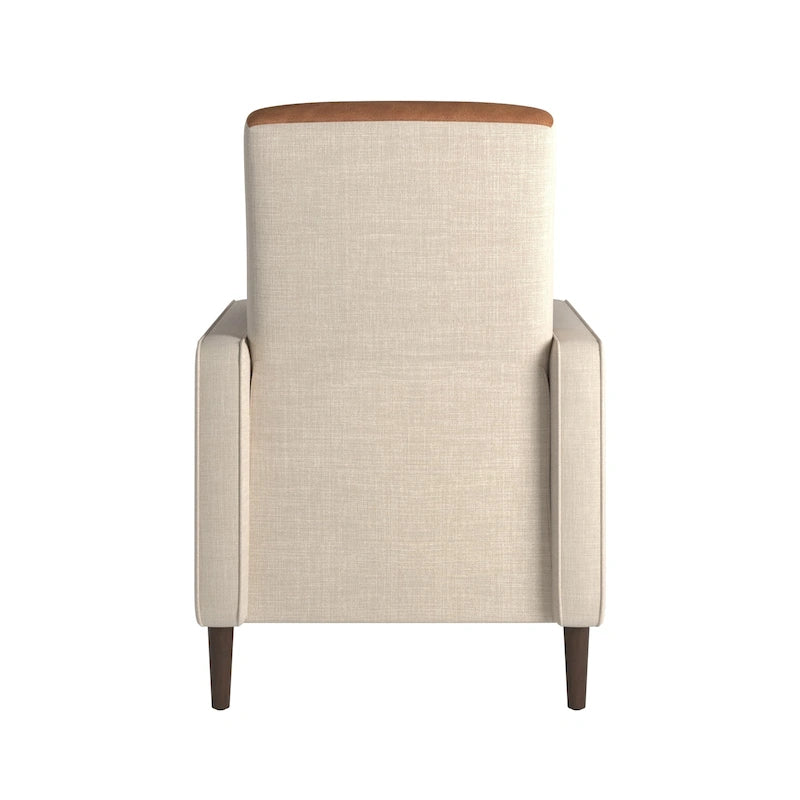 Fauteuil inclinable bicolore Leo par iNSPIRE Q Classic