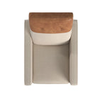 Fauteuil inclinable bicolore Leo par iNSPIRE Q Classic