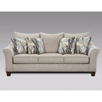 Ensemble canapé et causeuse en tissu Camero de Roundhill Furniture