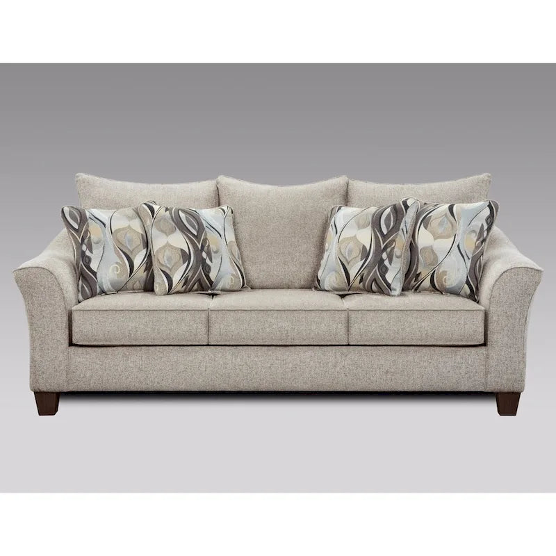 Ensemble canapé et causeuse en tissu Camero de Roundhill Furniture