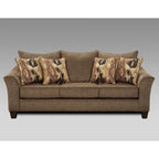 Ensemble canapé et causeuse en tissu Camero de Roundhill Furniture