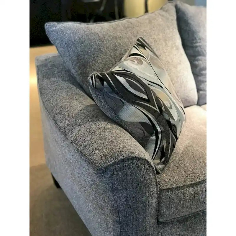 Ensemble canapé et causeuse en tissu Camero de Roundhill Furniture