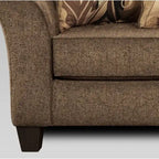 Ensemble canapé et causeuse en tissu Camero de Roundhill Furniture