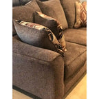 Ensemble canapé et causeuse en tissu Camero de Roundhill Furniture