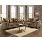 Ensemble canapé et causeuse en tissu Camero de Roundhill Furniture