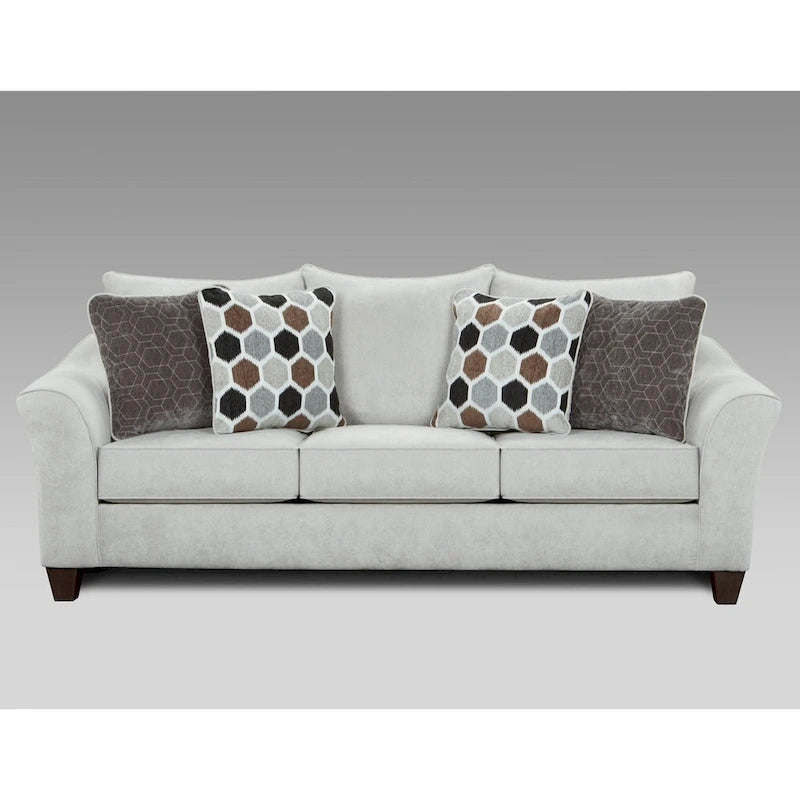 Ensemble canapé et causeuse en tissu Camero de Roundhill Furniture