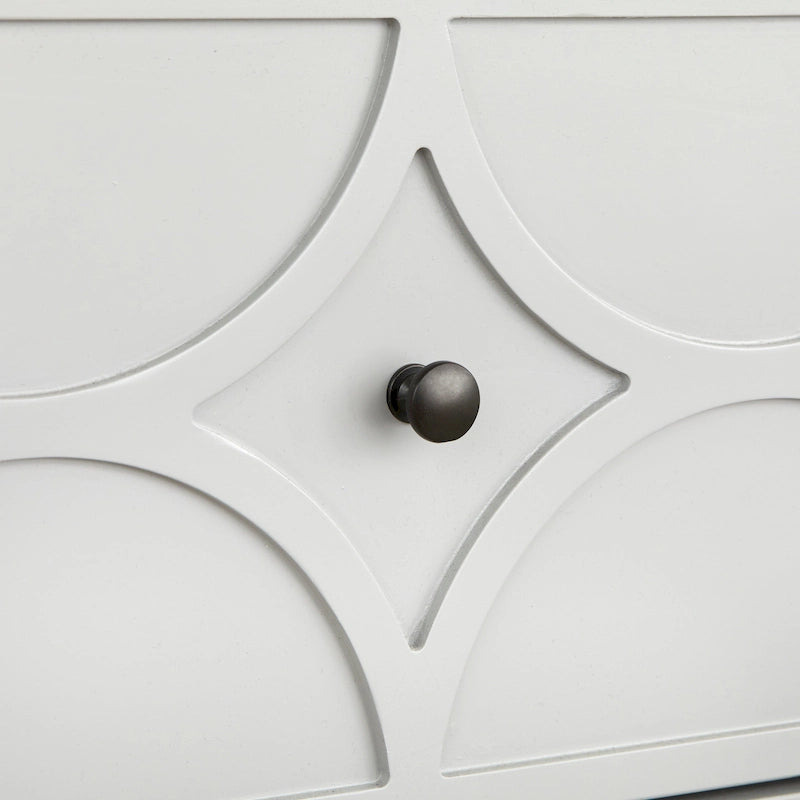 Meuble à façade circulaire Dawson pour un mode de vie simple