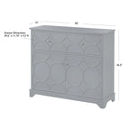 Meuble à façade circulaire Dawson pour un mode de vie simple