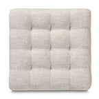 Ensemble ottoman 2 pièces en tissu contemporain