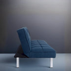 Canapé-lit futon Modern Comfort - Capitonné, convertible, en lin, canapé-lit pour salon ou chambre d'amis