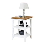 Table d'appoint Tribeca de Convenience Concepts avec étagères