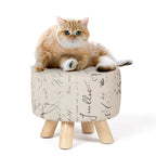Repose-pieds ottoman Adeco pour animaux de compagnie
