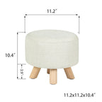 Repose-pieds ottoman Adeco pour animaux de compagnie