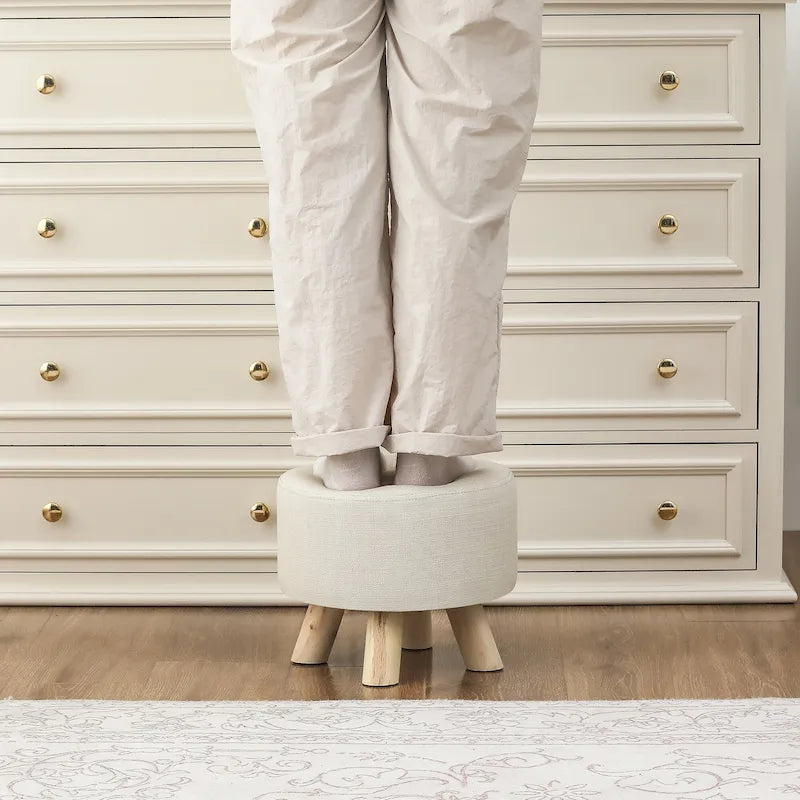 Repose-pieds ottoman Adeco pour animaux de compagnie