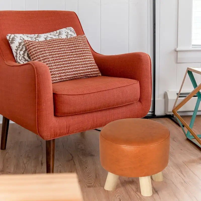 Repose-pieds ottoman Adeco pour animaux de compagnie