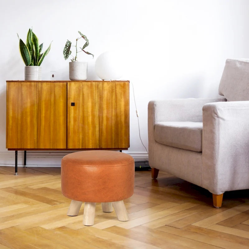 Repose-pieds ottoman Adeco pour animaux de compagnie