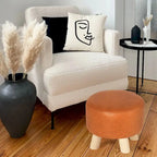 Repose-pieds ottoman Adeco pour animaux de compagnie
