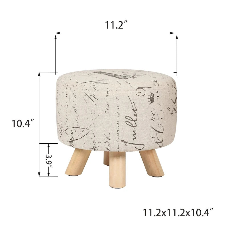 Repose-pieds ottoman Adeco pour animaux de compagnie
