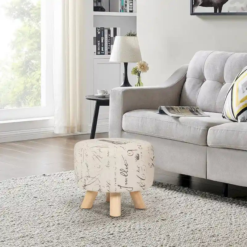 Repose-pieds ottoman Adeco pour animaux de compagnie