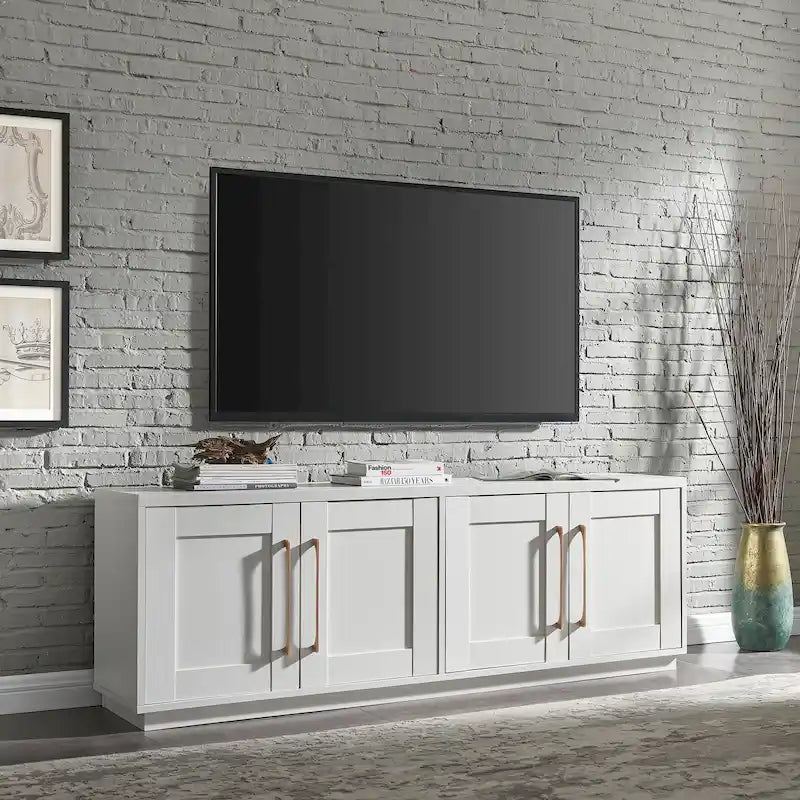 Meuble TV rectangulaire Tillman pour téléviseurs jusqu'à 75 pouces