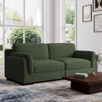 Canapé deux places 90 cm, moderne et confortable, en velours côtelé