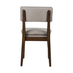 Chaises de salle à manger rembourrées en bois massif (ensemble de 2) par East at Main