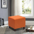 Pouf ottoman cube Passionate de style britannique simple Adeco