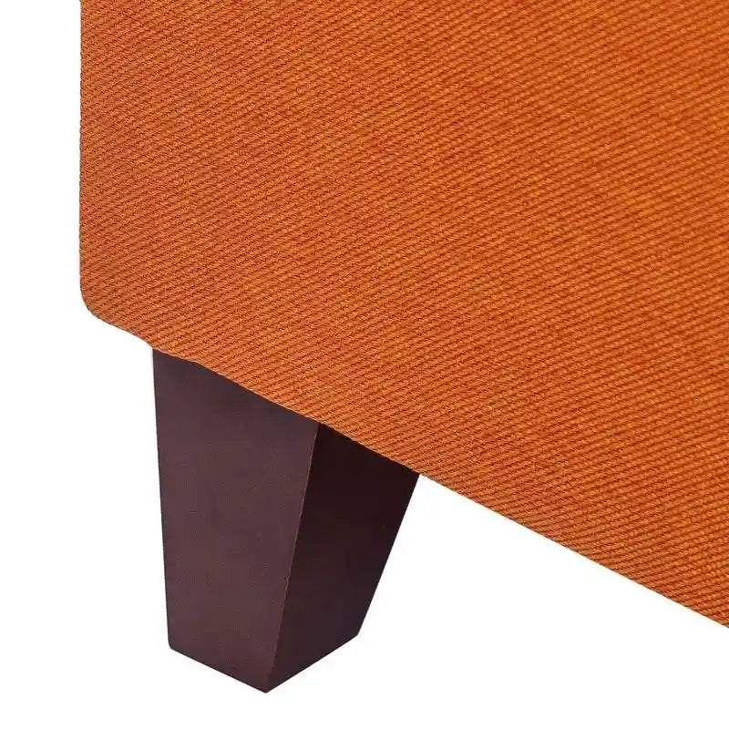 Pouf ottoman cube Passionate de style britannique simple Adeco