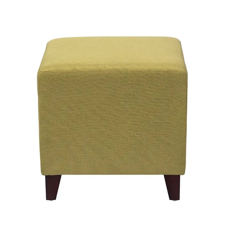 Pouf ottoman cube Passionate de style britannique simple Adeco