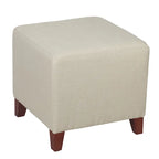 Pouf ottoman cube Passionate de style britannique simple Adeco