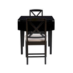 Piedmonth Rustic 3-Piece Drop Leaf Dining Set