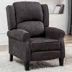 Fauteuil inclinable à dossier inclinable rembourré en polyester HOMYKA