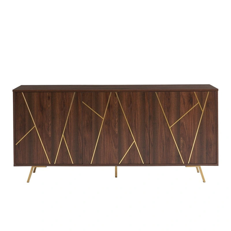 Buffets et vaisseliers en bois de 63 pouces de large - Armoire de rangement