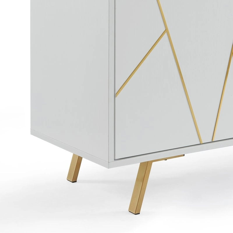 Buffets et vaisseliers en bois de 63 pouces de large - Armoire de rangement