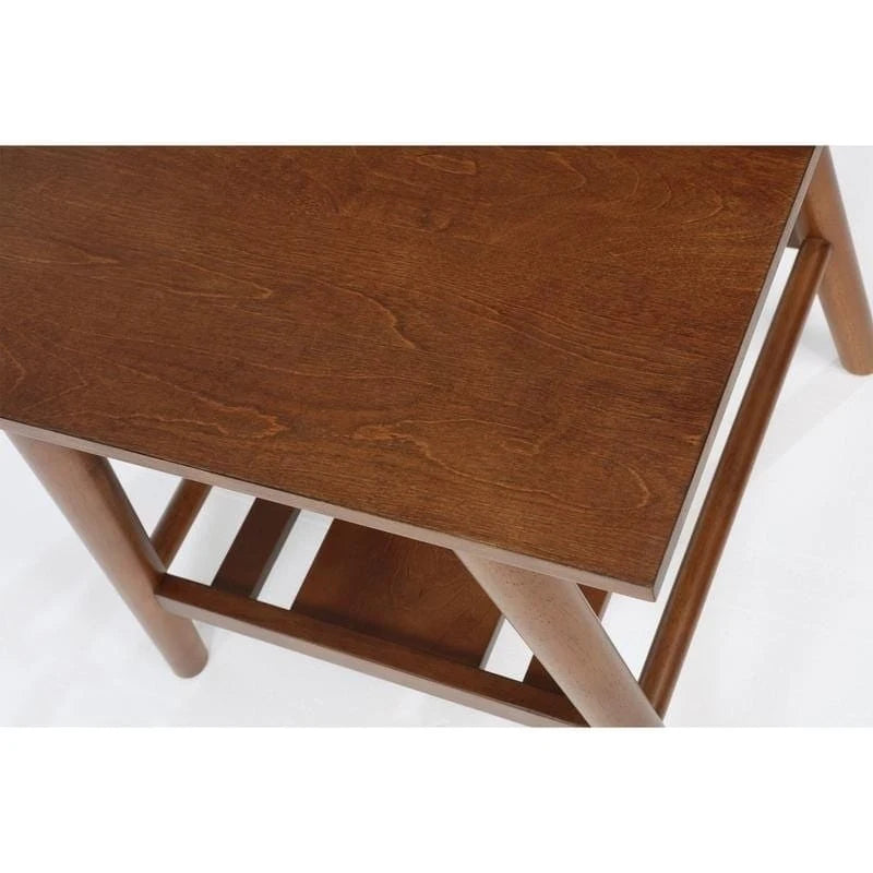 Table d'appoint Meade de style moderne du milieu du siècle