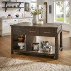 Îlot de cuisine extensible Tali effet recyclé par iNSPIRE Q Classic