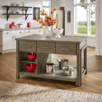 Îlot de cuisine extensible Tali effet recyclé par iNSPIRE Q Classic