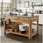 Îlot de cuisine extensible Tali effet recyclé par iNSPIRE Q Classic