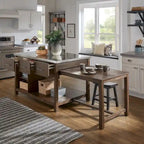 Îlot de cuisine extensible Tali effet recyclé par iNSPIRE Q Classic