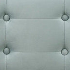 Lit de jour contemporain Menzelle 2 pièces, double, capitonné et rembourré, avec lit gigogne, par Furniture of America