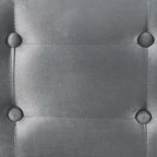 Lit de jour contemporain Menzelle 2 pièces, double, capitonné et rembourré, avec lit gigogne, par Furniture of America